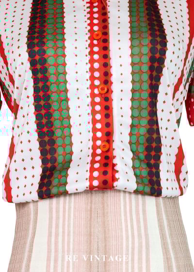 點點條紋夏日嘉年華短袖上衣4