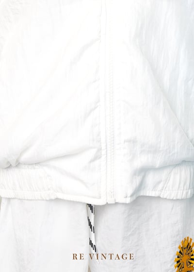 『歐洲寶物』湖水綠拼接尼龍小人偶外套 Sergio Tacchini7