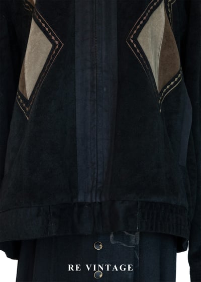 時空旅人幾何邊境飛行夾克外套4