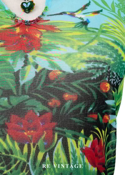 叢林幻境 - 亞馬遜的呼吸網紗上衣7