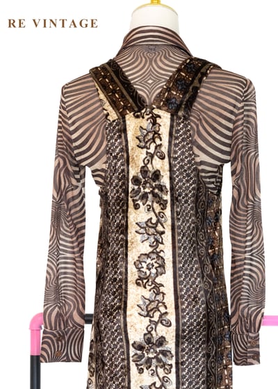 砂色秘典符號絨布吊帶長洋裝17