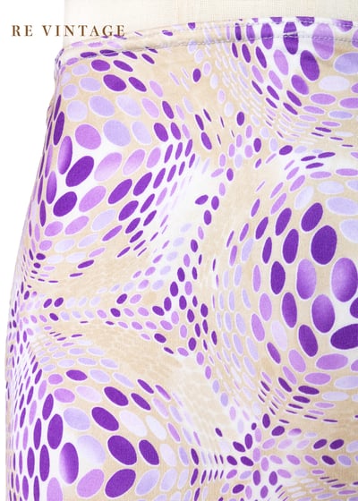 紫光波動迷幻中長裙（26-30"）5