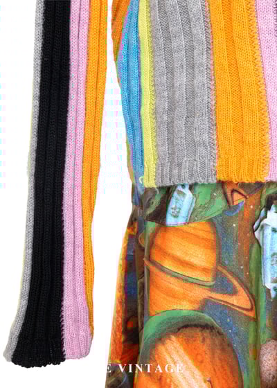 日本製 - 彩虹線條針織毛衣6