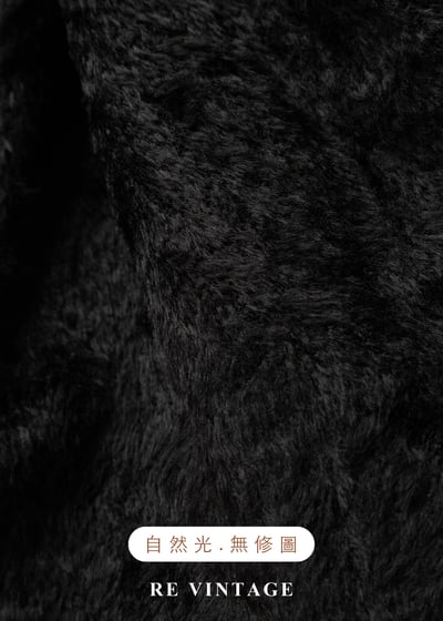 可愛泰迪熊短毛黑色洋裝14