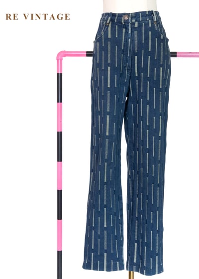 城市裡的條碼個性牛仔褲（26"）1