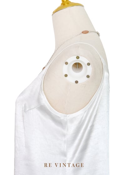 Snow White 緞面內搭長洋裝5