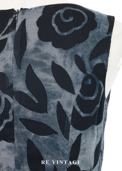 墨染薔薇緹花迷人洋裝13