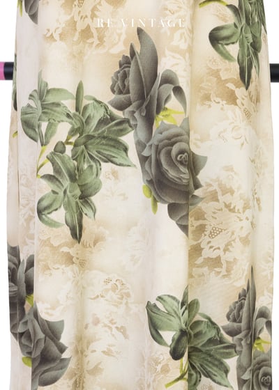 Olive Noir 橄欖綠葉暗香細肩帶長洋裝6