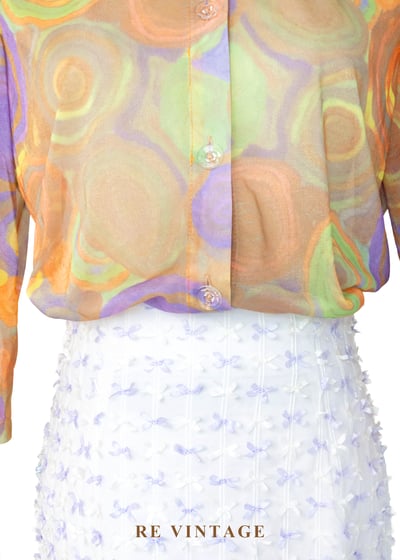 夢境中的行星帶網紗上衣3