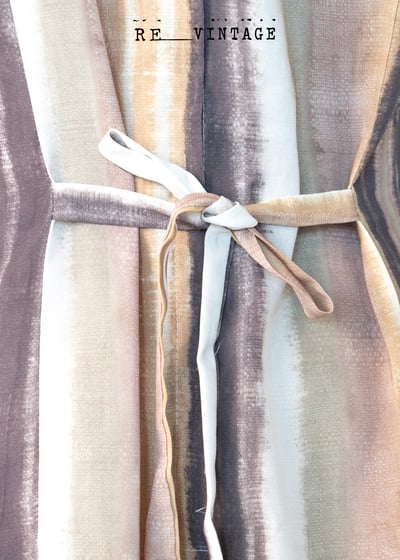 抹茶美拉德線條長洋裝12