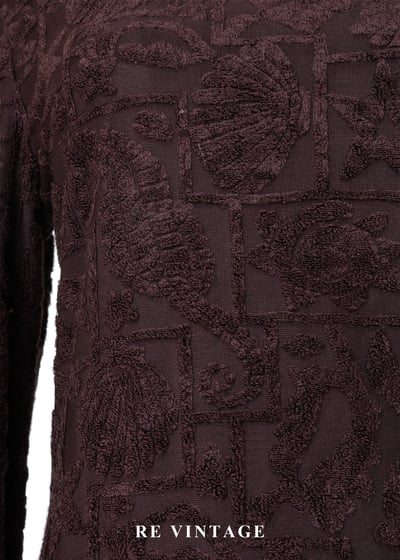 浮花星星巧克力色上衣4