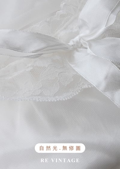 質感單品 - 白日夢境蕾絲滾邊洋裝14