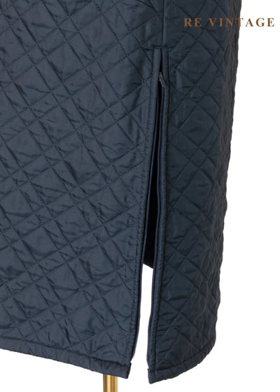 必備單品 - Quilted Navy Skirt 暖暖長裙（27.5"）8