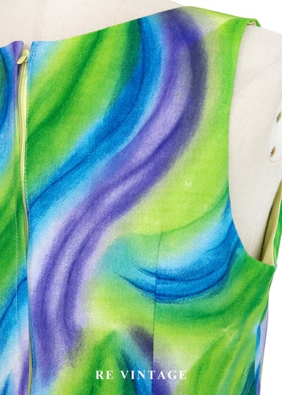 夏日維他命 - 流動撞色迷你洋裝11