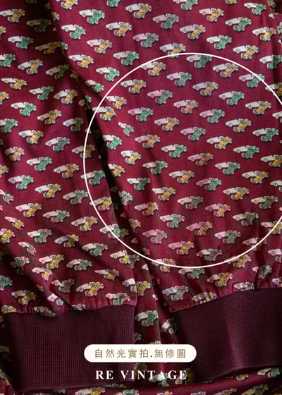 櫻桃紅汽車雙胞胎長袖上衣15