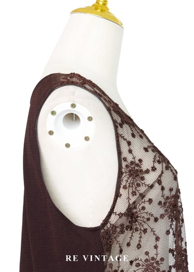 煙燻焦糖煙火圖騰透膚背心7