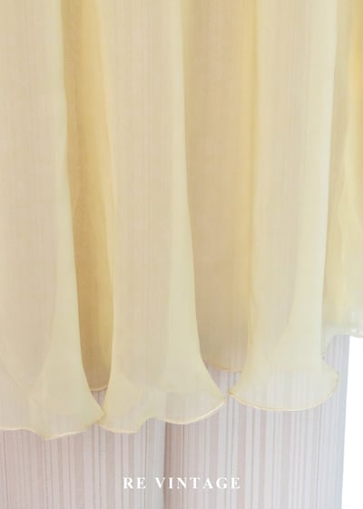 仲夏午茶 - 檸檬黃細肩帶背心8