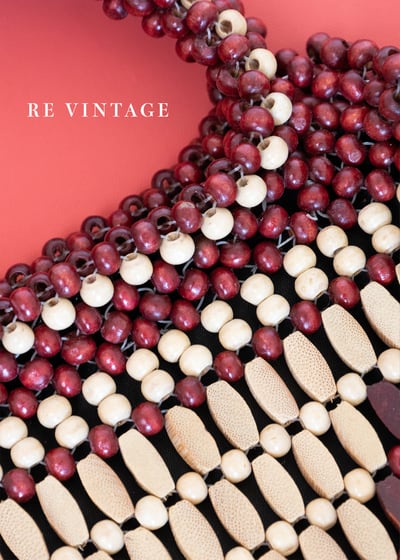 小紅豆菱格手提小包2