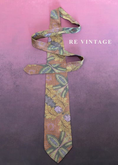 華麗的曲線與繁華交錯領帶9