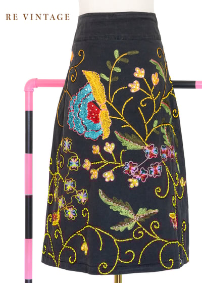 繡花煙火の舞動之夜美裙（30-31"）1