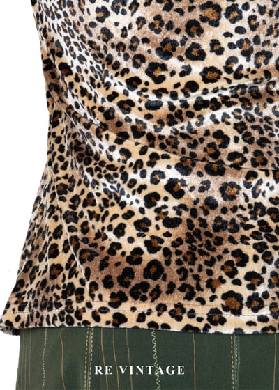 Velvet Wild 絨毛小豹細肩帶背心8