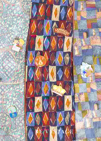 彩色Poker方塊領帶5