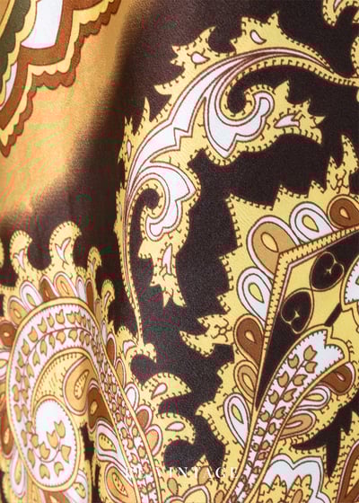 幻境帝國緞面繞頸洋裝16