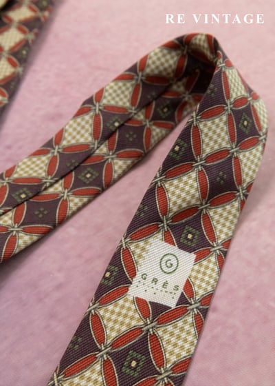 紳士萬花筒菱格領帶7