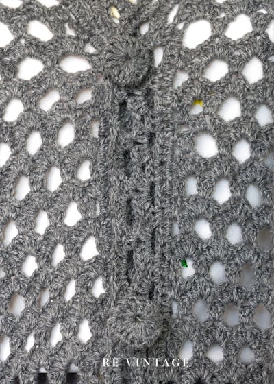 Stone Mountain 深灰色針織長版外套5