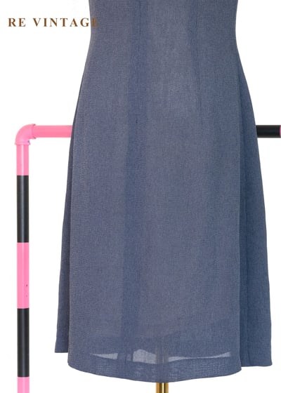 質感單品 - 線條俐落的銀釦迷你洋裝14