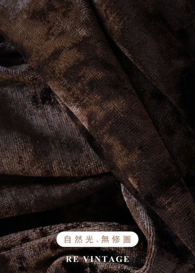 義大利製質感單品 - 深咖啡色俐落現代感絨布洋裝16