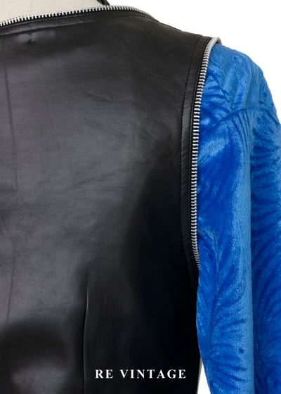 法國製 - 甜甜在心黑皮革愛心吊帶裙11