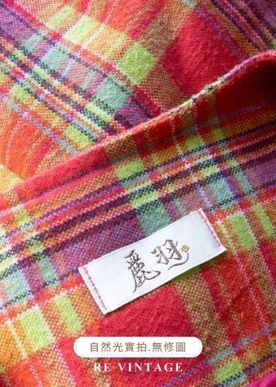 秋冬質感單品 - 甜美紅格紋迷你洋裝16