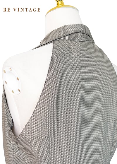 質感單品 - 螺旋貝殼削肩外搭長背心12