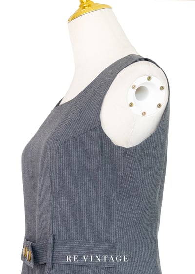 質感單品 - Stormy sky 線條迷你洋裝10