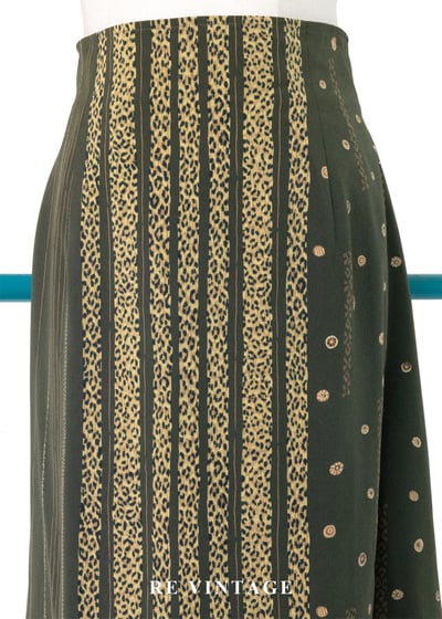 森林裡的神祕小豹長裙(30")3