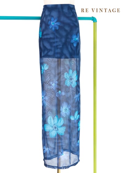 雨滴落在小花上の透膚美裙（26-27"）1