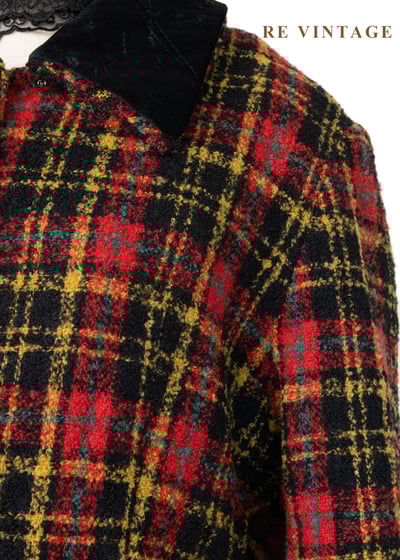 日本製 - 巴黎秋天明亮格紋西裝外套5