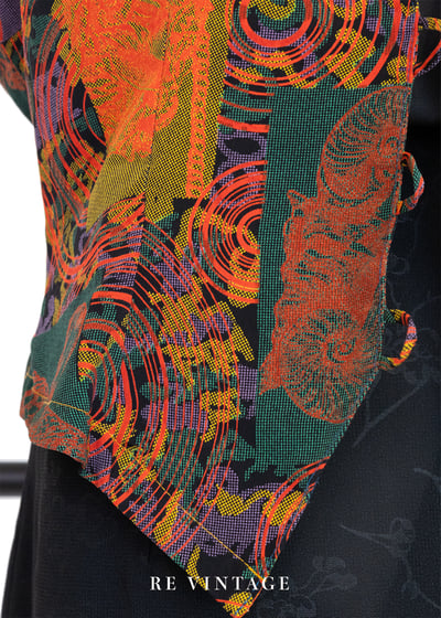 霓虹橘異象聲波迷宮背心4