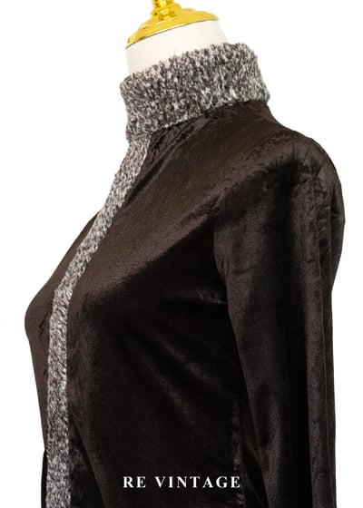 光束黑夜絨布上衣7