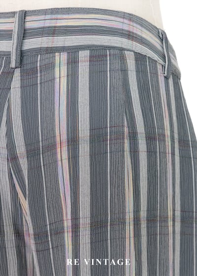 色鉛筆線條冷灰色長褲（28"）11