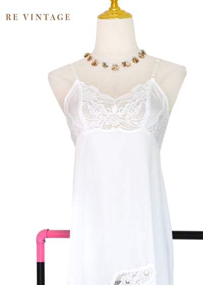 白色小精靈蕾絲內搭洋裝5