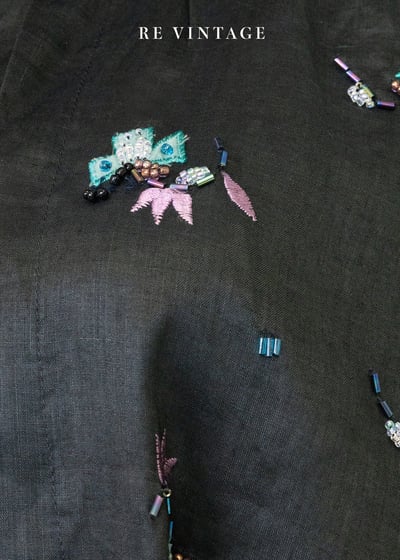 夜幕蝶園質感襯衫8