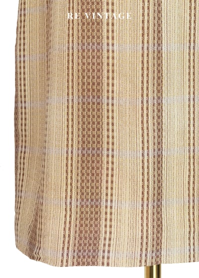 麥田裡的守望者編織條紋窄裙（26"）9