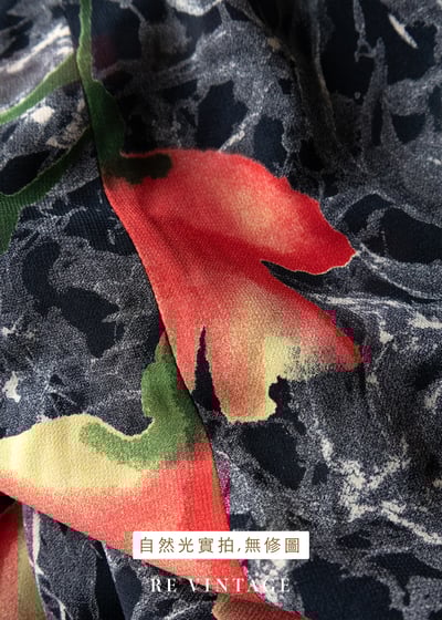 焰中開花豔麗高冷係長裙（27"）12