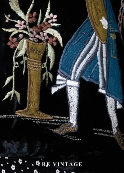 童話午夜劇場絨布短版外套8