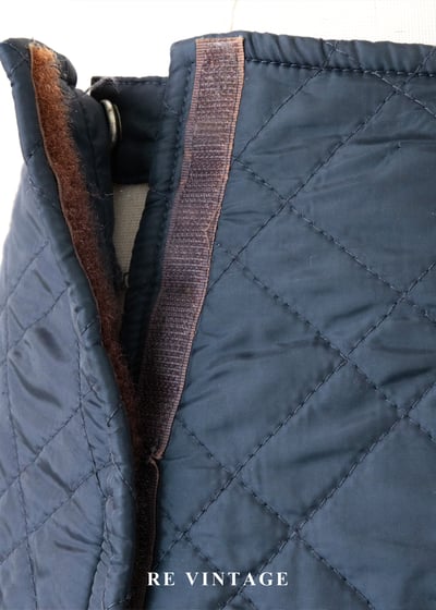 必備單品 - Quilted Navy Skirt 暖暖長裙（27.5"）6