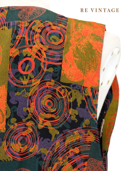 霓虹橘異象聲波迷宮背心10