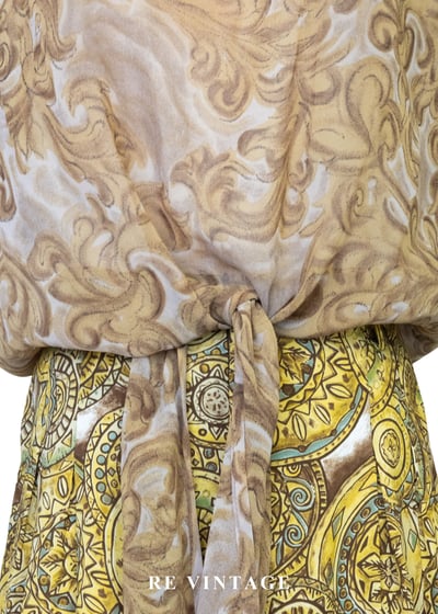 拿坡里的午後遺蹟 - 古典巴洛克雕花透膚衫4