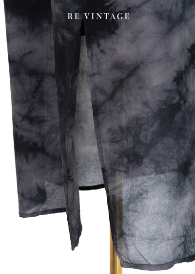 墨黑色朦朧雲霧美裙（22-31"）6